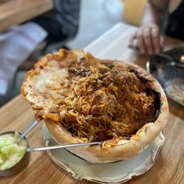 Dhamaka signature dishes Paneer TikkaGurda KapooraNalli Biryani